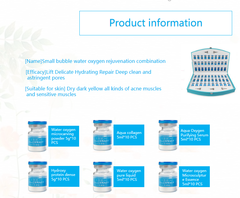 serum anti aging skin care serum Deep Cleansing Hydrating beauty salon instrument introducing essence hyaluronic Acid Solution