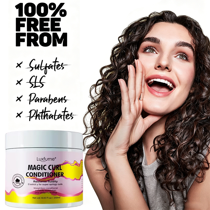 Private Label Custom Wholesale Protein Salon Hair Curl Conditioner Moisturizing Hair Multi-Purpose Hair Care