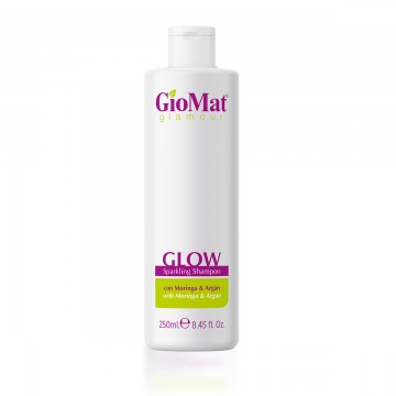 GLAMOUR GLOW Vegan Moringa Argan Borage Oil Infused Shampoo Conditioner Anti-Dandruff Smoothing Refreshing Salon Use