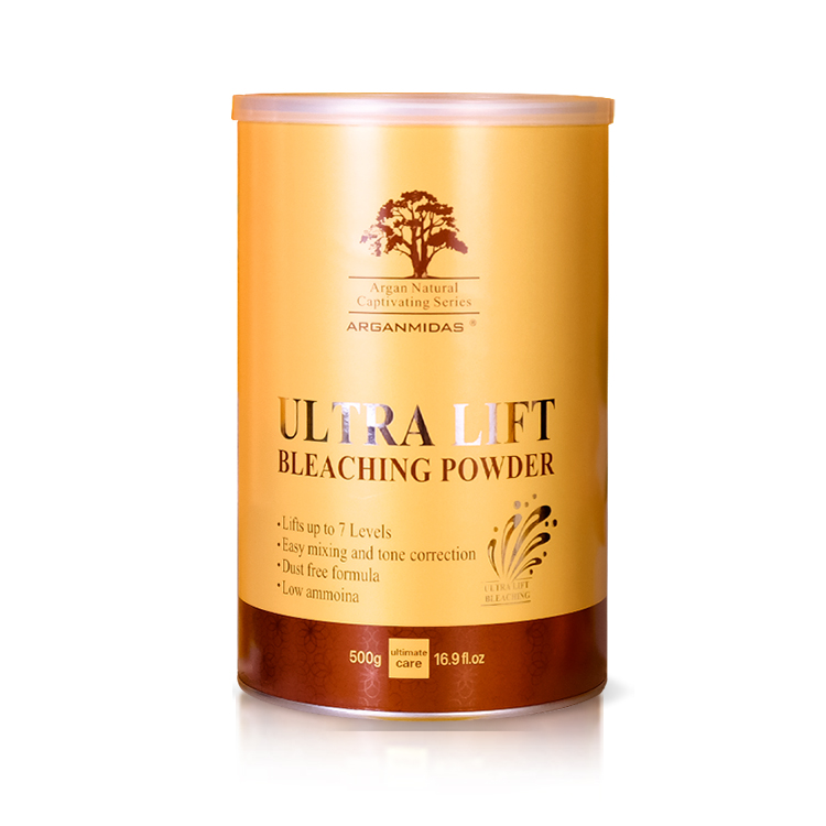 Arganmidas Hair Color Product Multi-functional Professional Salon Hair Bleach Lights Level 9 Hair Color Bleach Powder