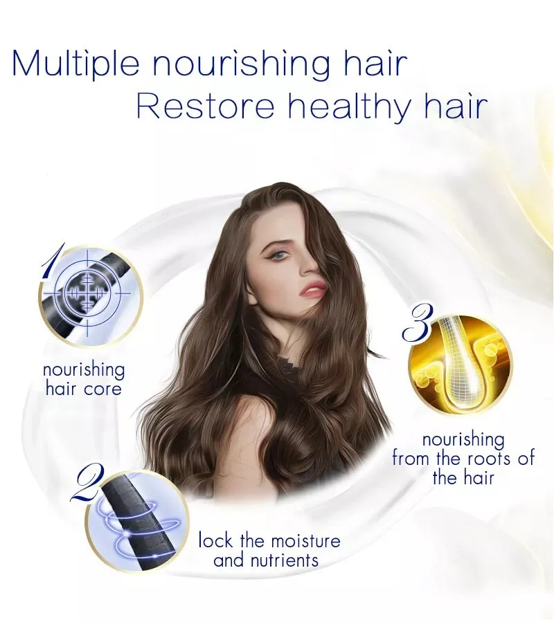 Professional Salon Use Curly Hair Care Products 1000ml*2 Hot Sell Hair Straightening Products