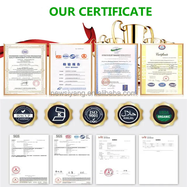 Business and Product Certifications