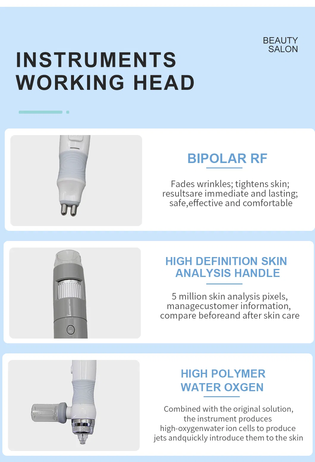 Professional Skincare Hydro Facial Machine for Beauty Salon Use