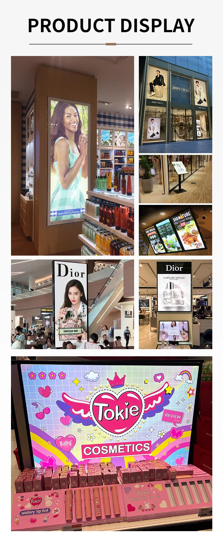 LED Light Box Applications Showcase
