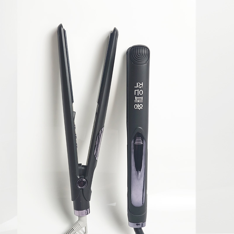 Cross-Border New Six Gears Straightening Splint Extreme Heating Curling Straight Hair Dual-Purpose Splint Barber Store