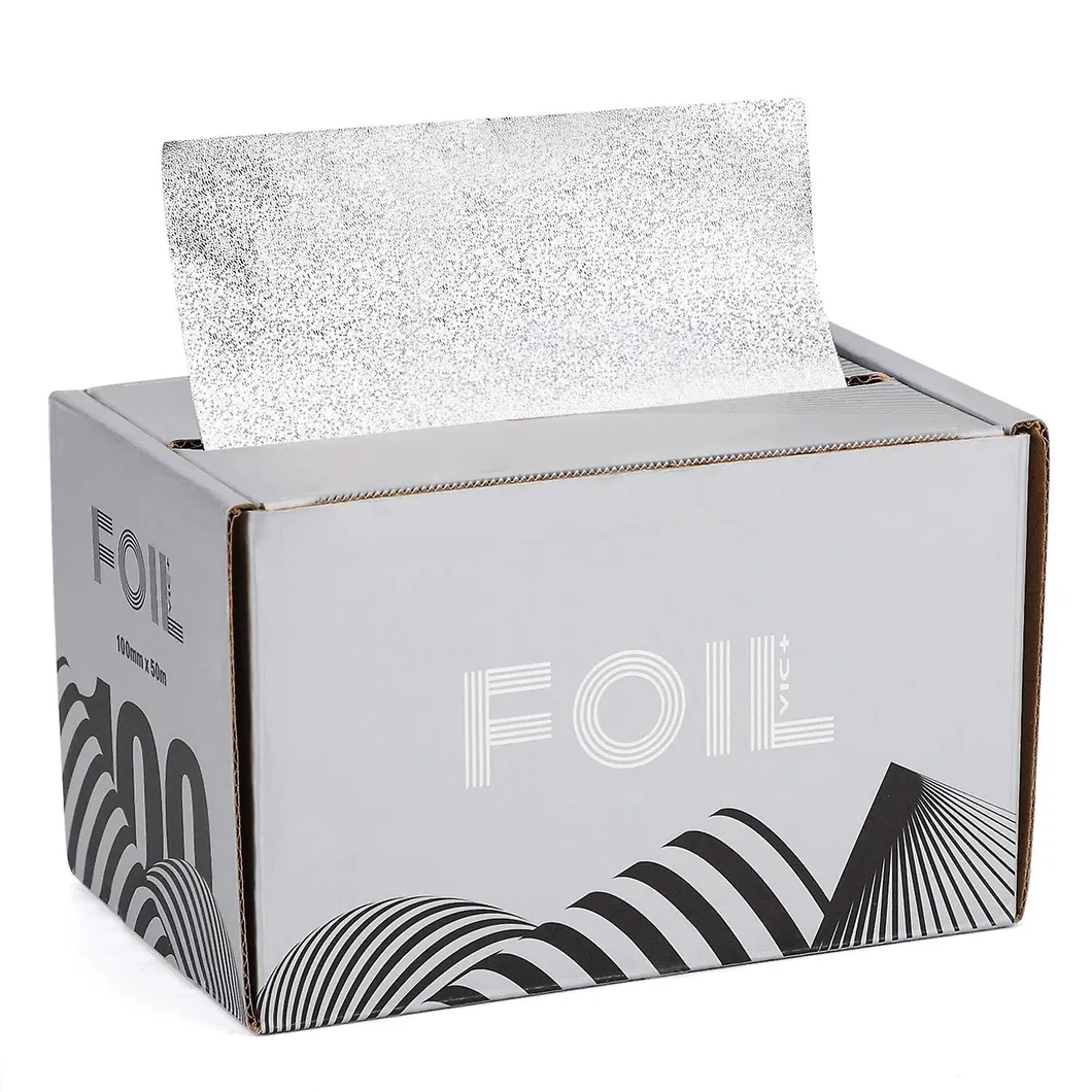 Salon Barber Beauty Care Hair Aluminum Hairdressing Foil Sheets Custom