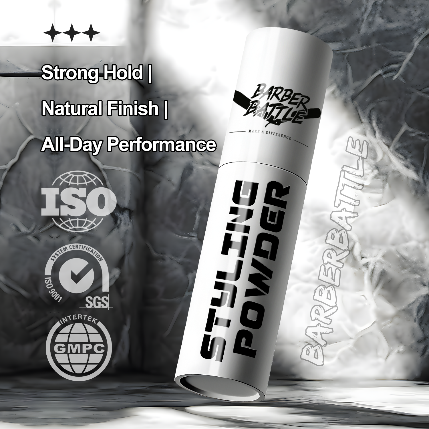 Medium or Strong Hold Hair Texturizing Powder Lightweight &amp; Volumizing Styling Powder with Matte Finish Add Texture