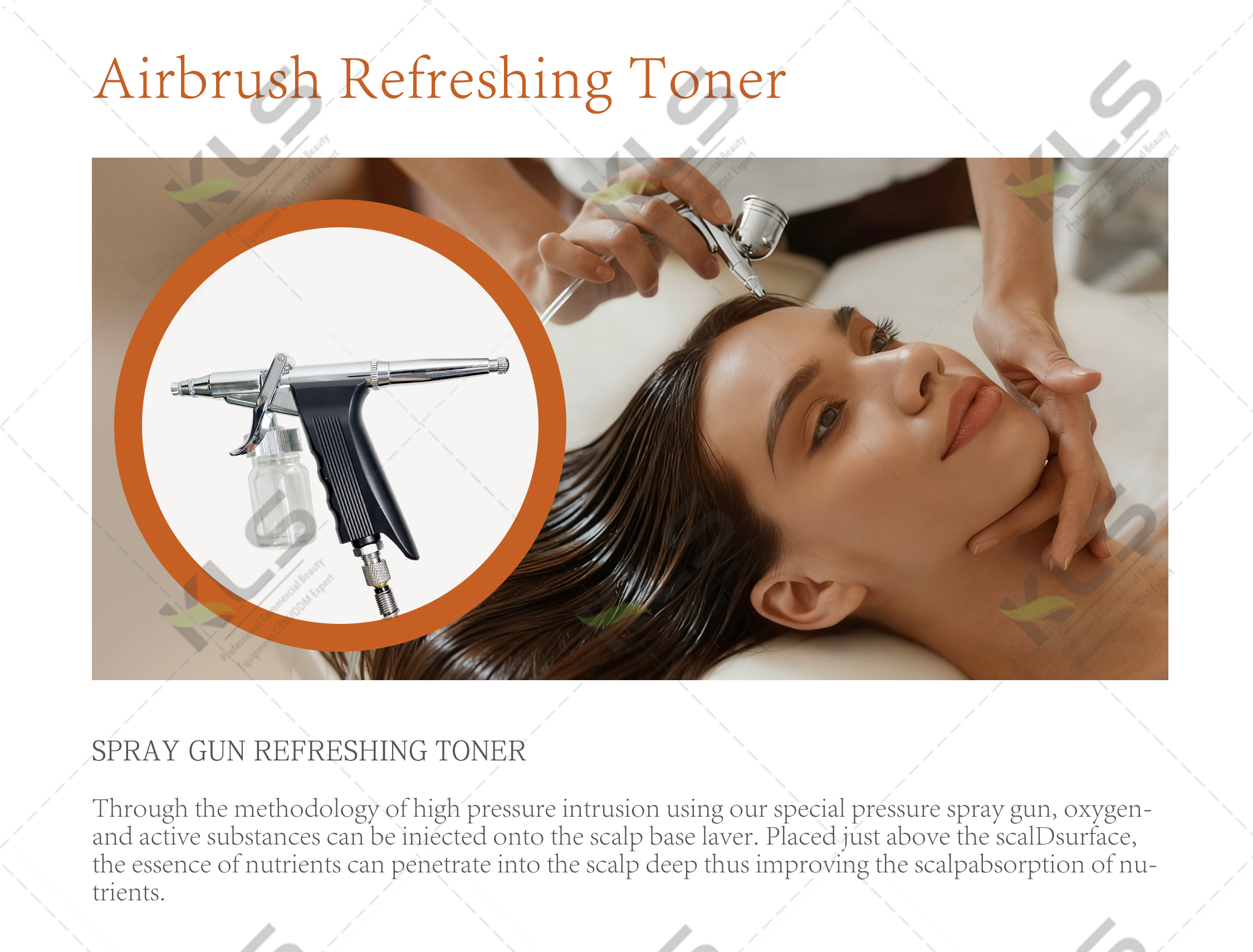 Spray Gun Refreshing Toner
