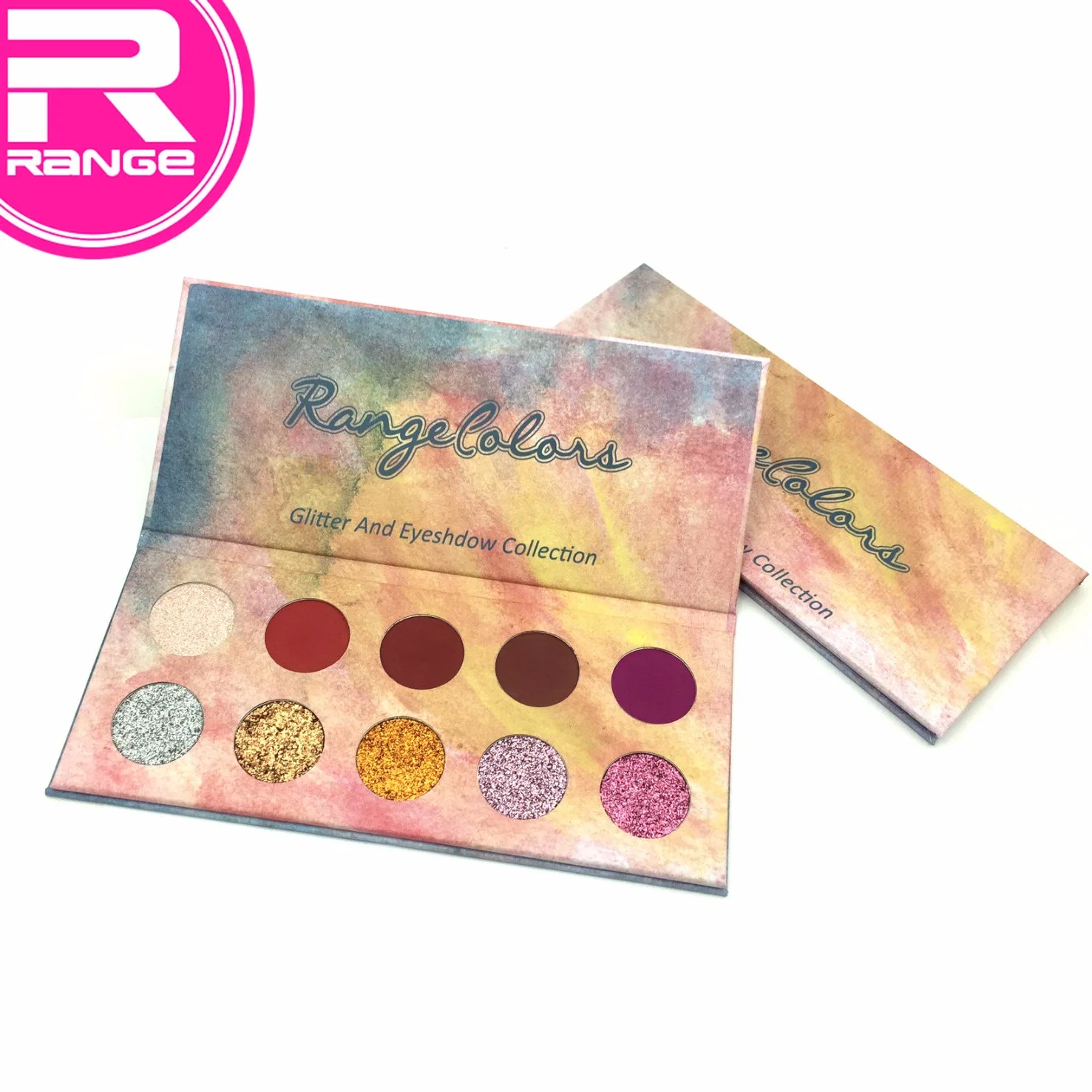 Professional 10 Color Makeup Eyeshadow and Glitter Palette Cosmetics