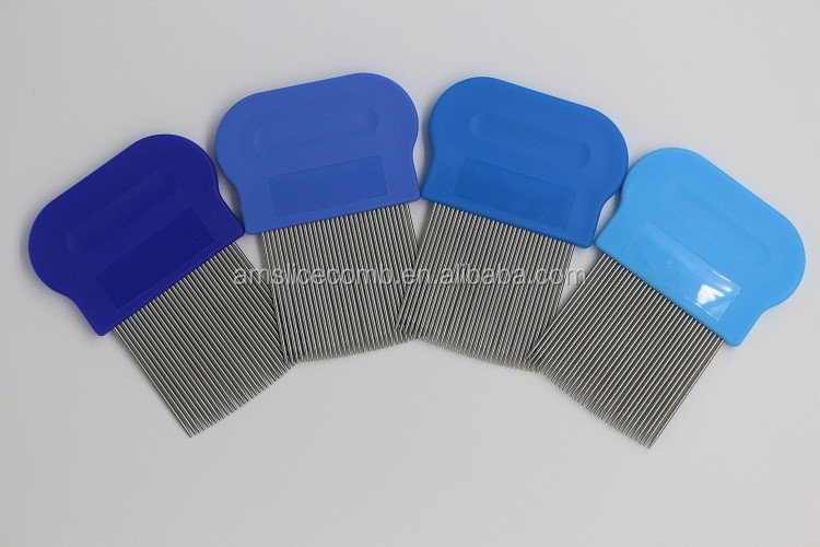 Head Comb Lice Nit Comb Metal Lice Treatment With Ergonomic Handle Head Lice Comb