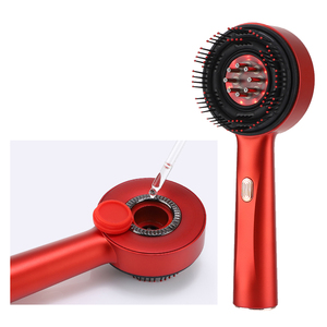 Rechargeable Wireless Red Light Therapy Scratching Hair Growth Massage Comb Scalp Oil Applicator Electric Scalp Massager Brush