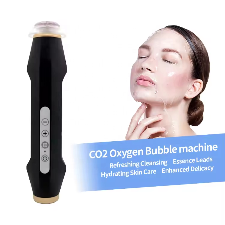 2025 Skin Treatment Products Co2 Oxygen Bubble Facial Machine for Salon Detox Skin Care Oxygen Pods Kit