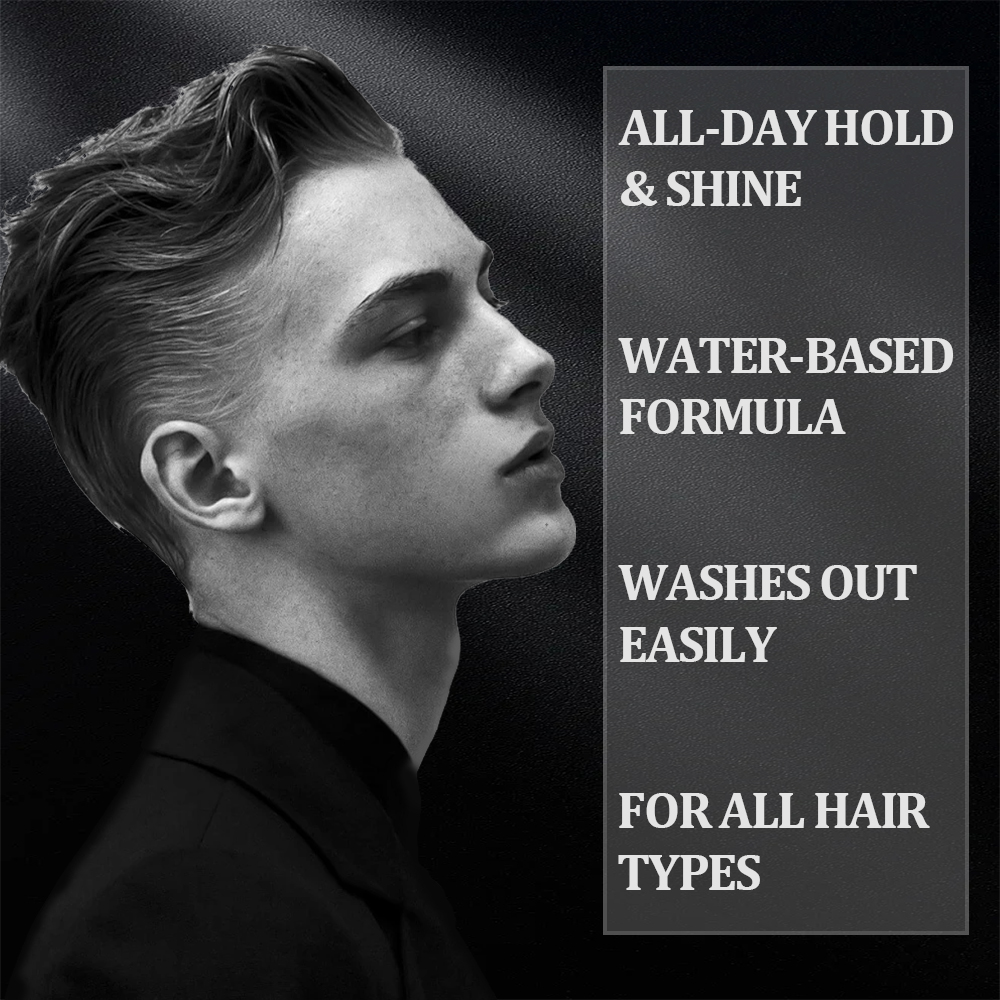 Wholesale Natural Strong Hold Fix Hair Styling Gel Braiding Professional Edge Control Strong Hold Gel for Men Hair Gel Wax