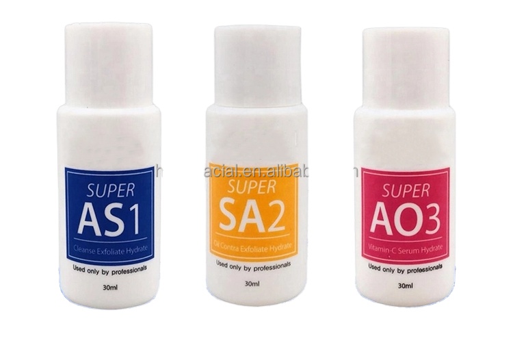400ml AS1SA2 AO3 Aqua Peeling Solution Salon Professional Dermabrasion Facial Solutions