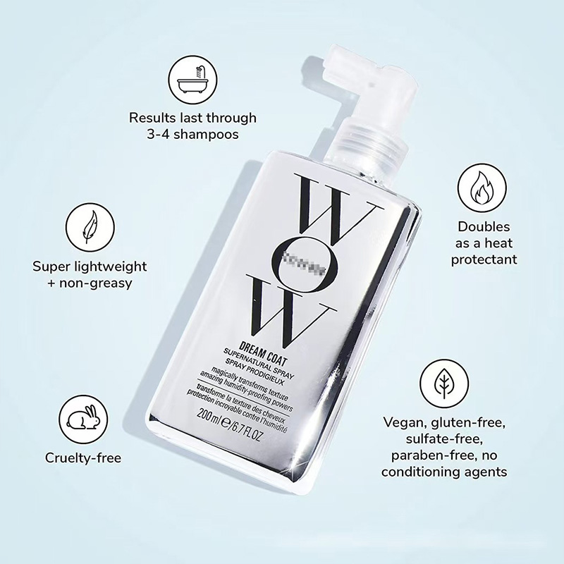 Hotsale Color Wow Dream Coat Supernatural Smoothing Shampoo Spray Anti Frizz Care Salon OEM Hair Treatment Repair Conditioner