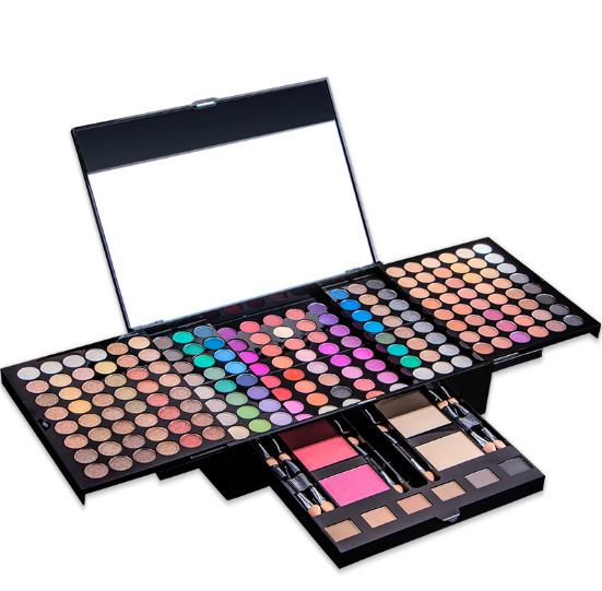 Professional 194 Color Makeup Kit Eyeshadow Palette, Cosmetic Eyeshadow, Multifunction Color Cosmsetics