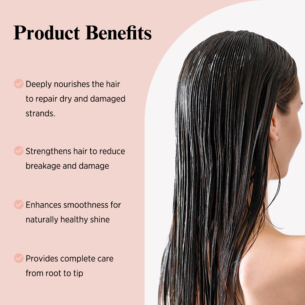 Oem Hair Solutions Manufacturing Shea Butter Moisturizer Reduces Frizz Repair Deep Repair Hair Mask for E-Commerce Brands