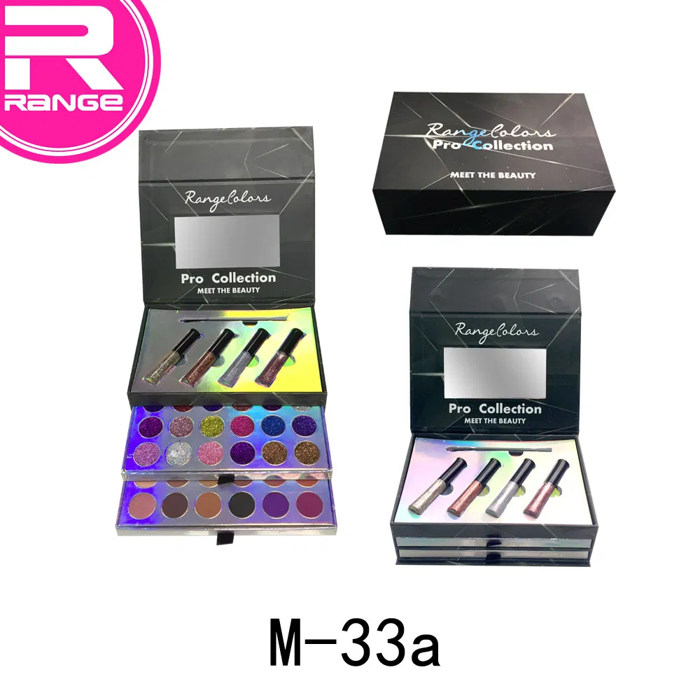Professional Makeup Kit Cosmetics, Glitter Eyeliner, Glitter Eyeshadow, Complete Makeup Kit, Private Label Cosmetic
