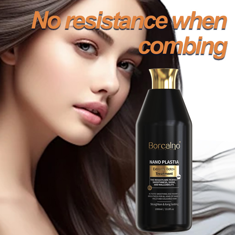 Professional Products Hair Repair Straightener Treatment Cream Organic Herbal Nanoplasty Hair Treatment