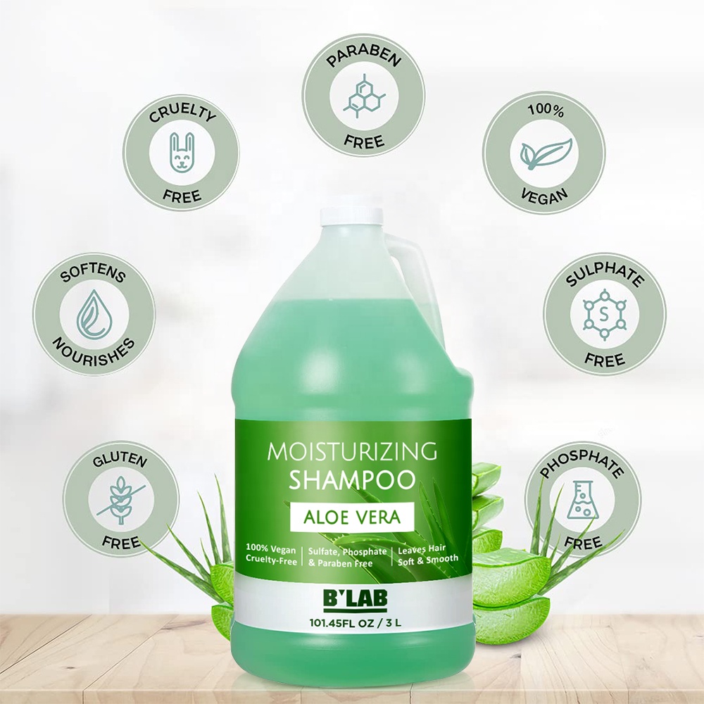 Private Label Hair Care Professional Hair Salon Sulfate Free Anti Dandruff Shampoo Natural Rosemary Gallon Argan Oil Shampoo