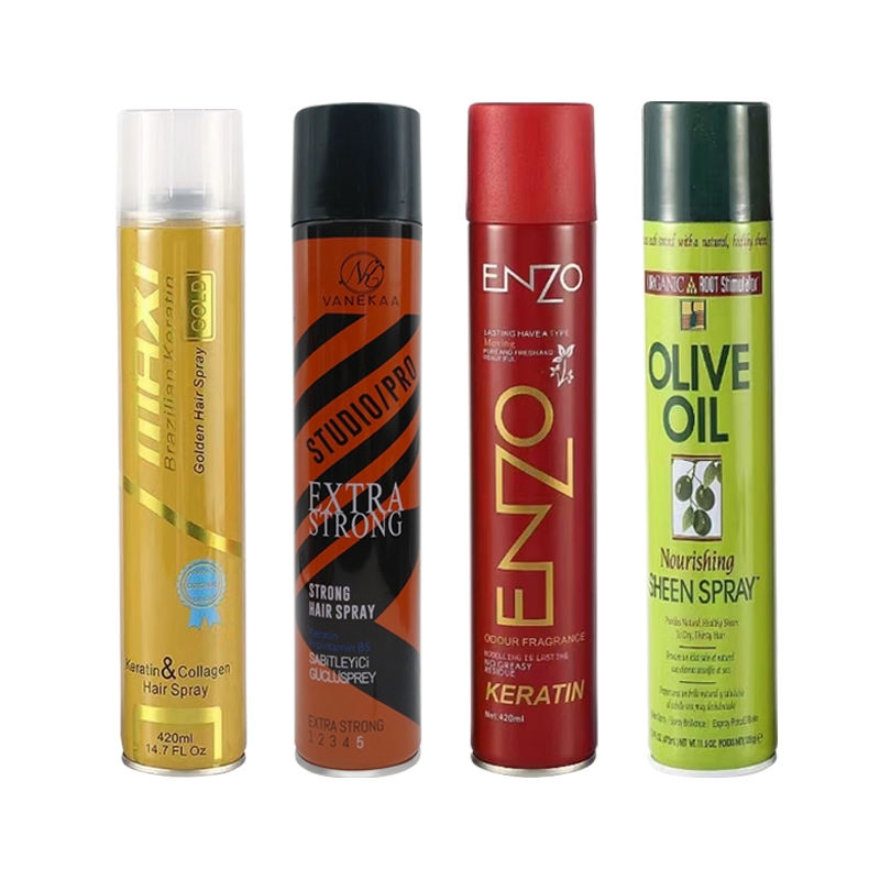 Factory Price Organic Hair Natural Strong Hold Styling Products Strong Hold and Texturizing Hair Spray Manufactured by Barber Stylists