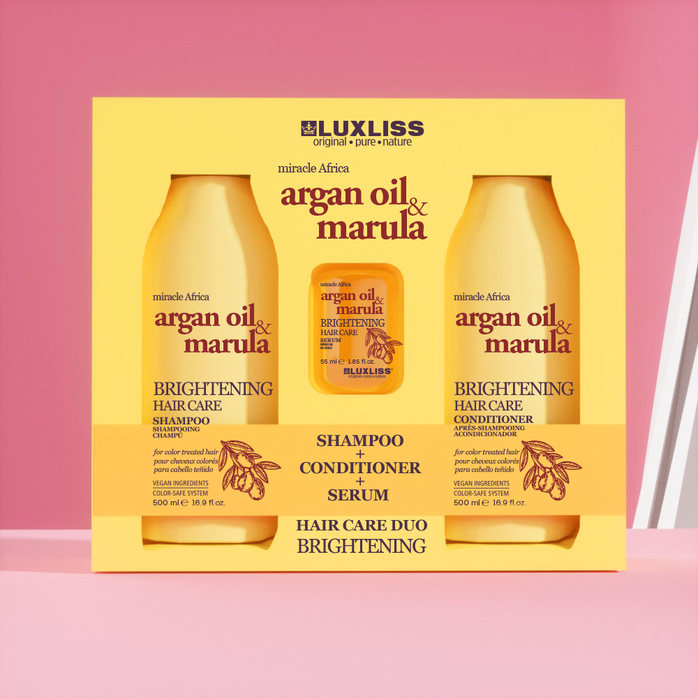 Private Label Argan Oil Hair Care Products Vegan Sulfate Free Hair Care Sets Shampoo And Conditioner