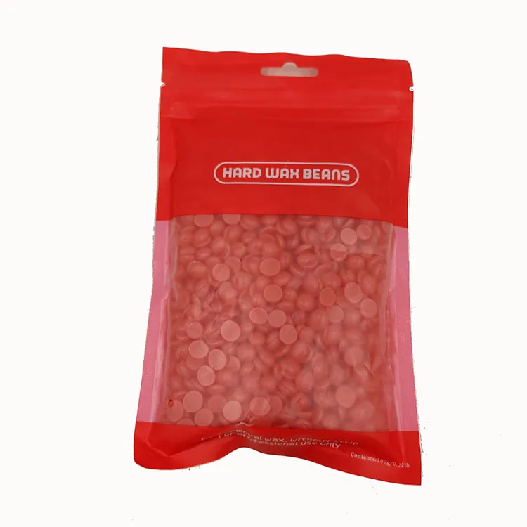 Customized Colorful Packaging Hard Wax Beans 100g Depilatory Wax Bead for Hair Removal Waxing for Bath