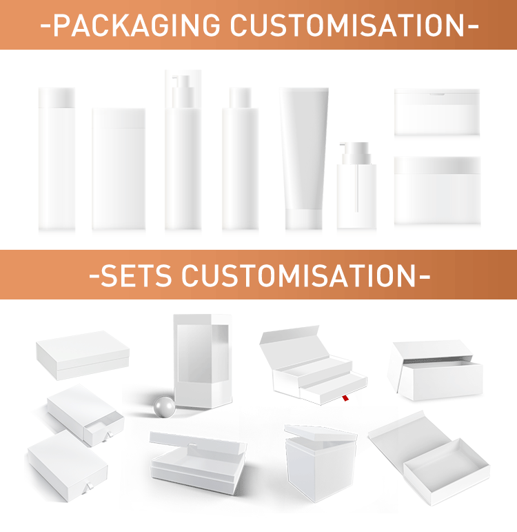 Wholesale Whitening Salon Skincare Set with Vitamin C Serum for Adults with Acne Main Ingredient AHA