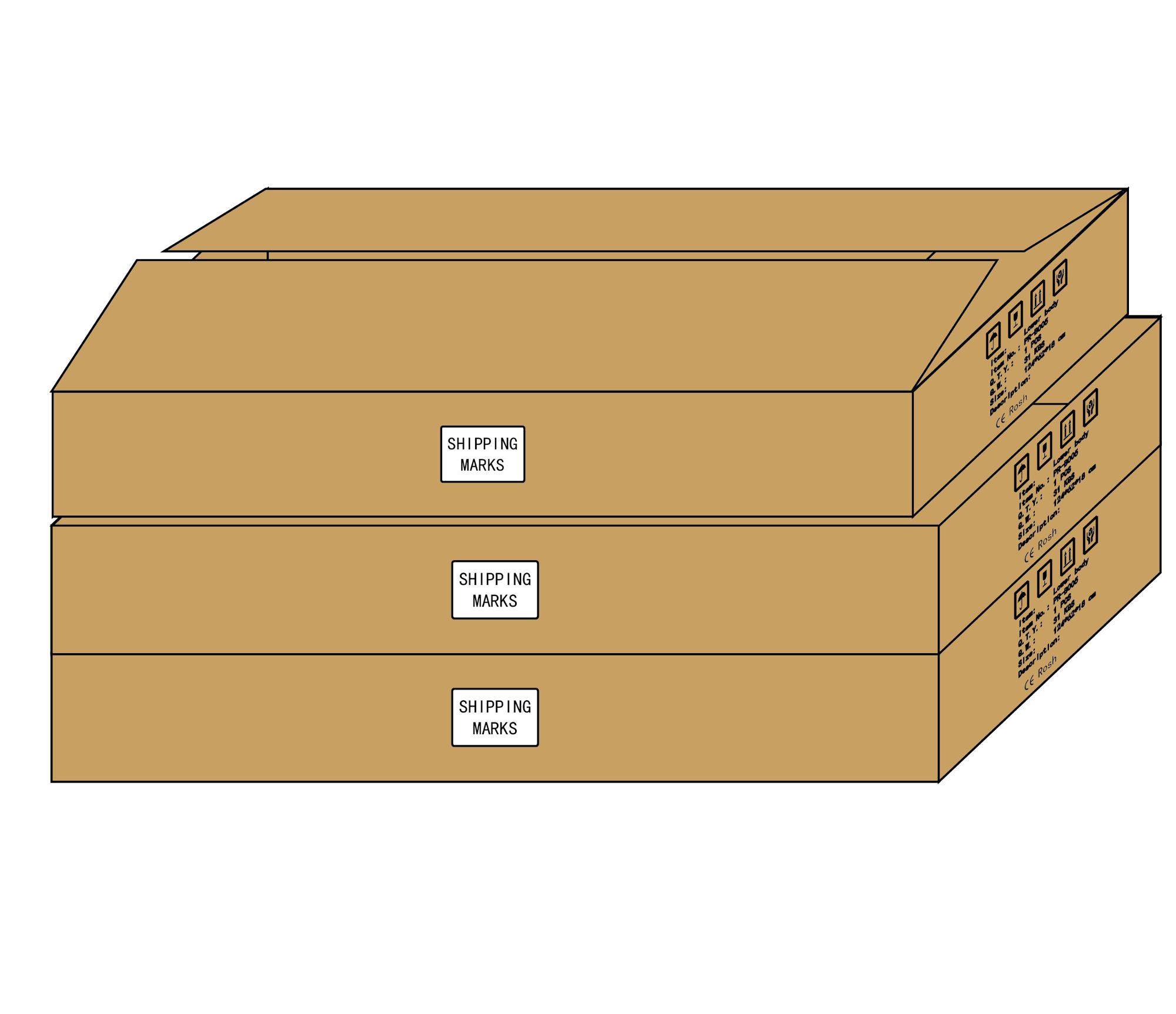 Packing carton standard