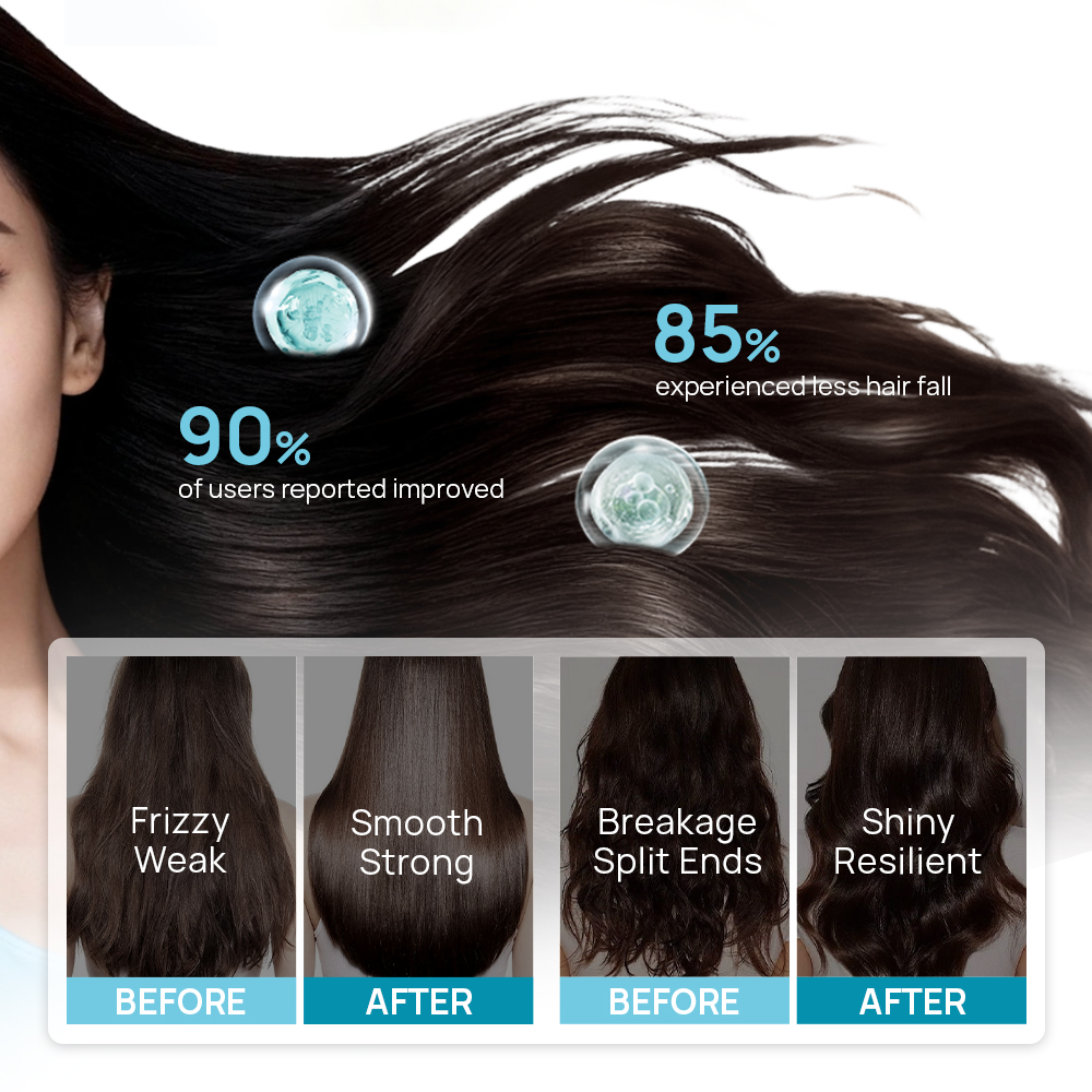 Professional Shampoo and Conditioner Set for Keratin Treated Curly Hair Repair Smoothing Nourishing Keratin Treatment Cream Kit