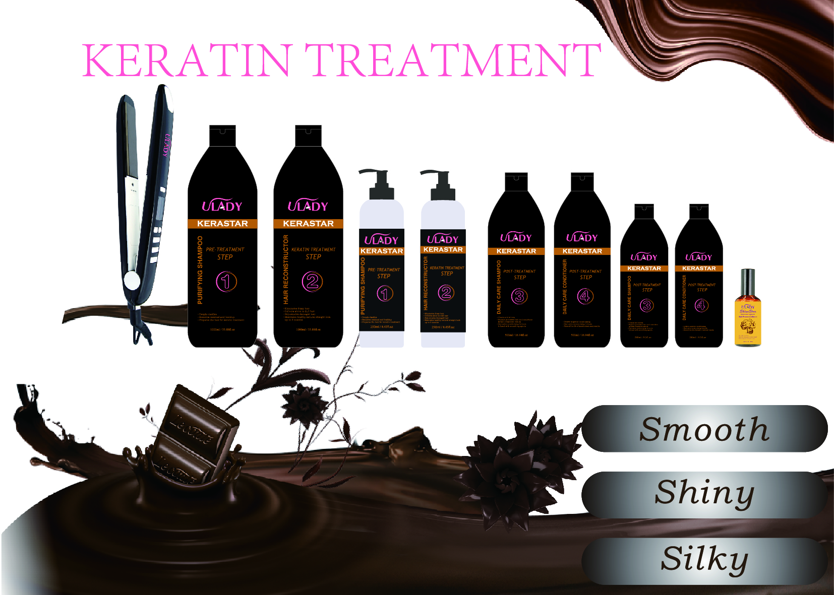 Wholesale 1000ml Keratina Smooth Hair Straightening Cream Best Repair Damaged Hair 8% 12% Keratin Treatment