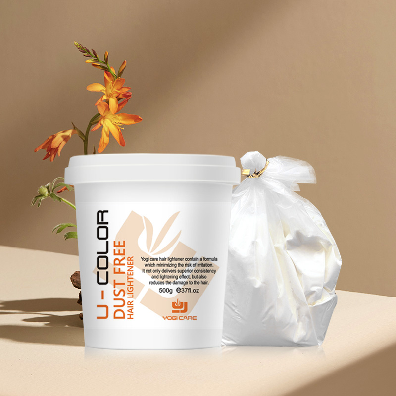 Salon Customized Fast Bleaching Hair Powder Fading Private Label Dust Free Bleaching Powder