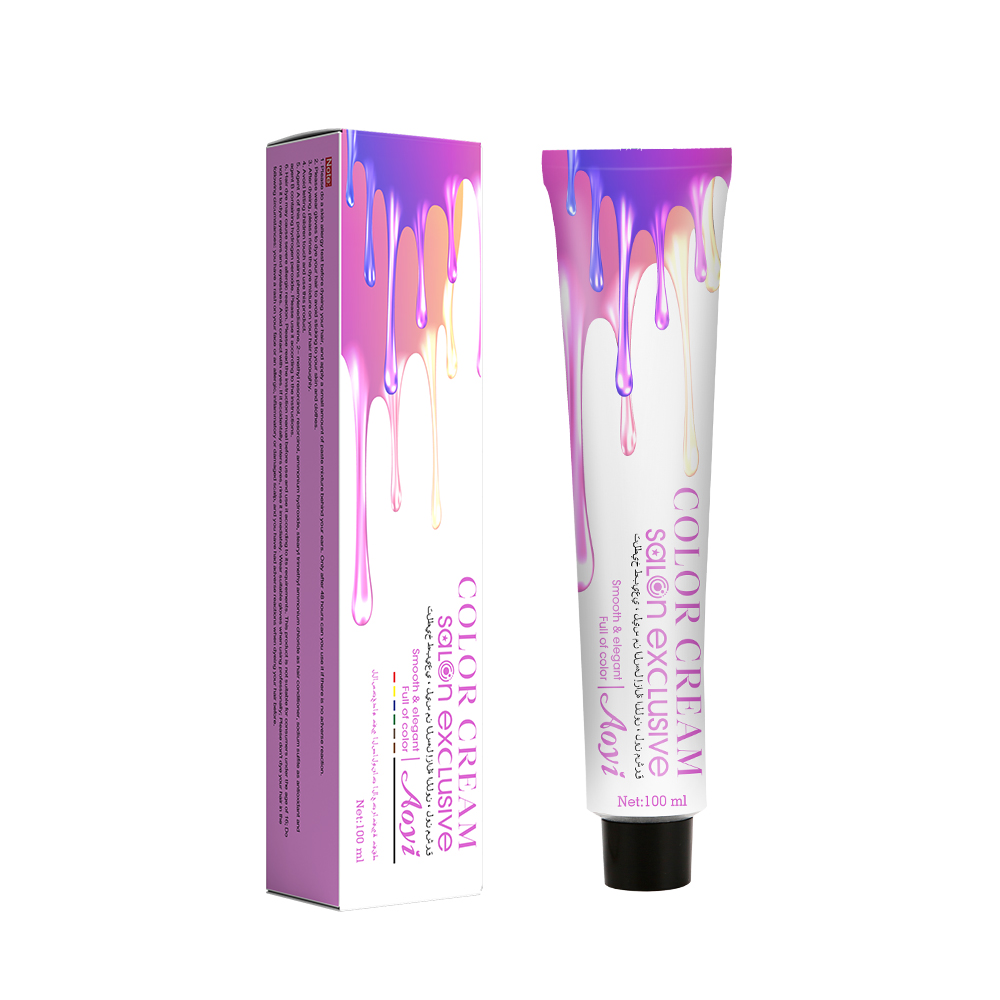 Wholesale Hair Color Cream 100Ml Hair Dye Color Personality Popularity New Hair Color Cream Professional Salon