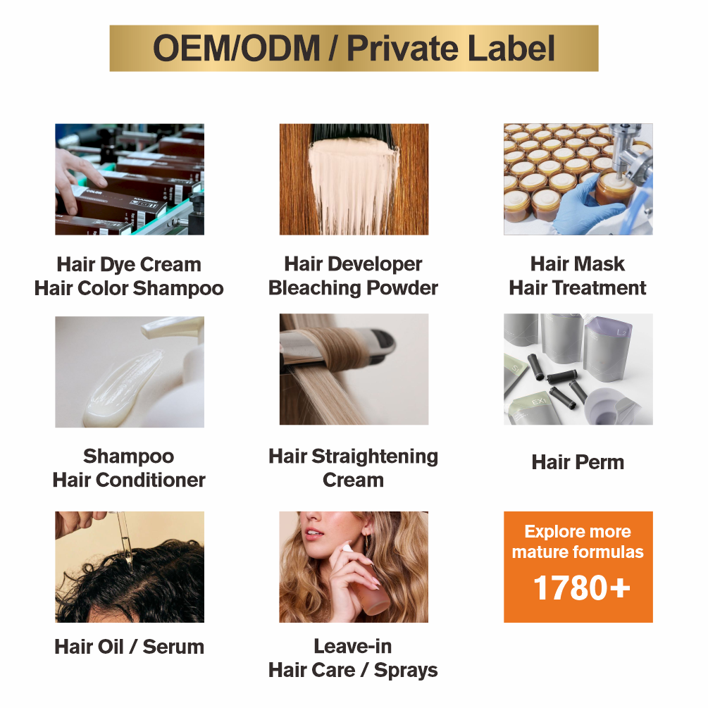 HAILU Wholesale Low Ammonia Permanent Hair Color Cream Dye for Professional Salon Use All Hair Types Grey Hair Coverage