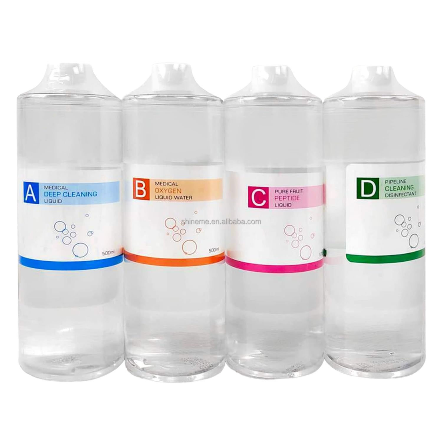 ABCD Salon Hydra Aqua Peeling Solution Organic Active Water Oxygen Essence Facial Treatment for Adults Cleaning Dermabrasion