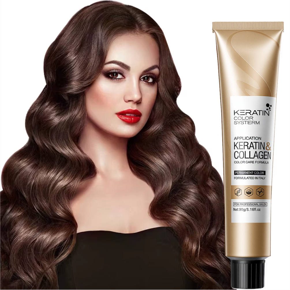 HAILU Wholesale Low Ammonia Permanent Hair Color Cream Dye for Professional Salon Use All Hair Types Grey Hair Coverage