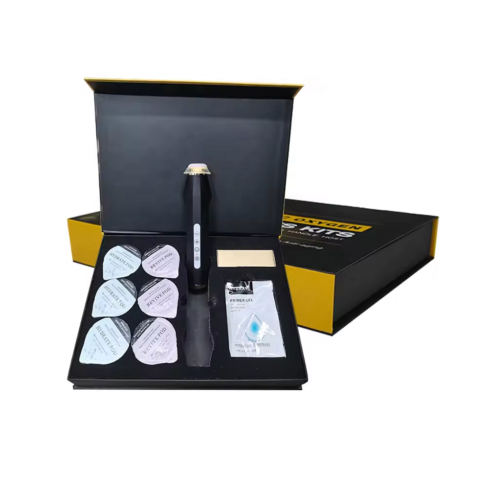 2025 Skin Treatment Products Co2 Oxygen Bubble Facial Machine for Salon Detox Skin Care Oxygen Pods Kit