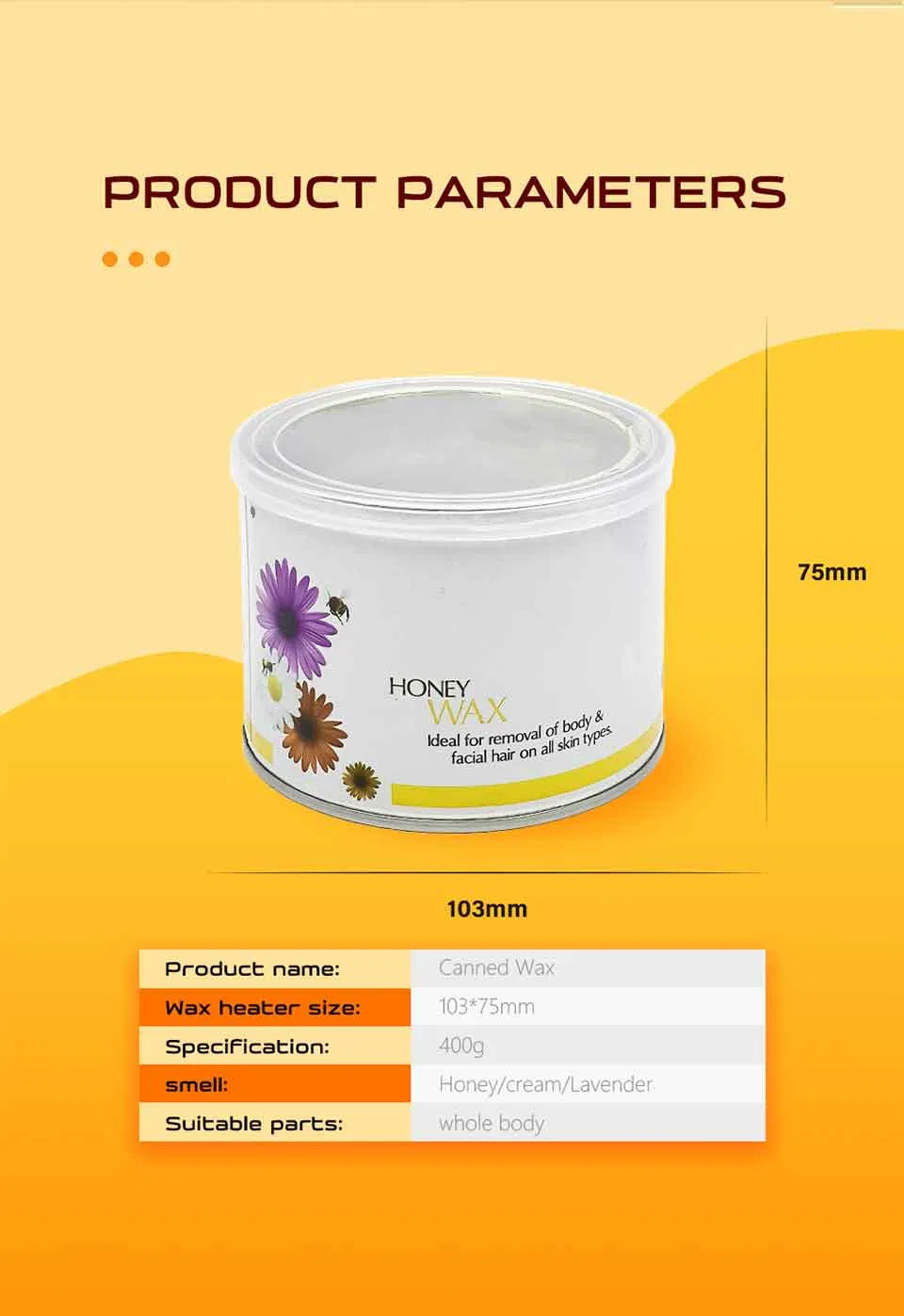 Soft Hair Removal Painless Waxing Kit 400 Grams