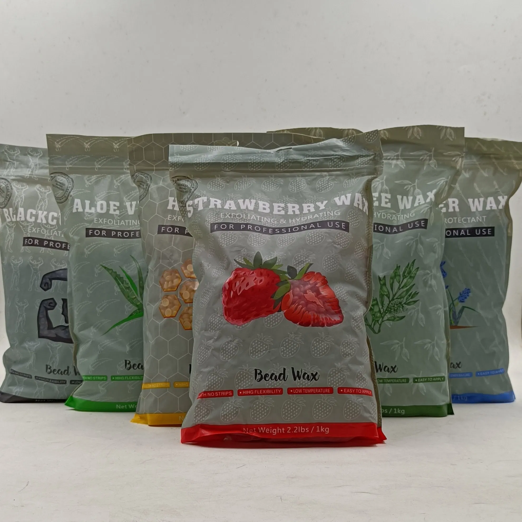 Private Label Hard Wax Beans 1000g Depilatory Waxing Products for Hair Removal for SPA