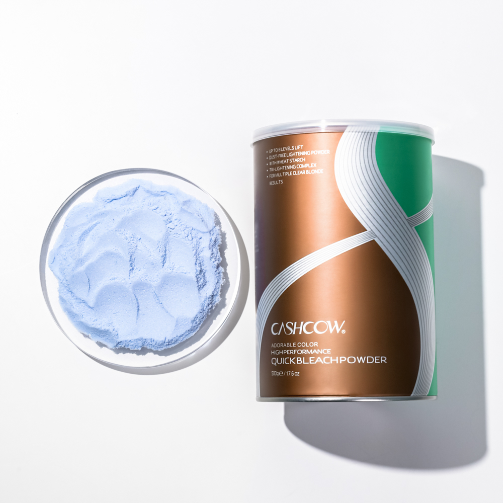 Professional Organic Magic Blue Hair Bleaching Powder Ammonia-Free and Dust-Free for Salon Use Wholesale