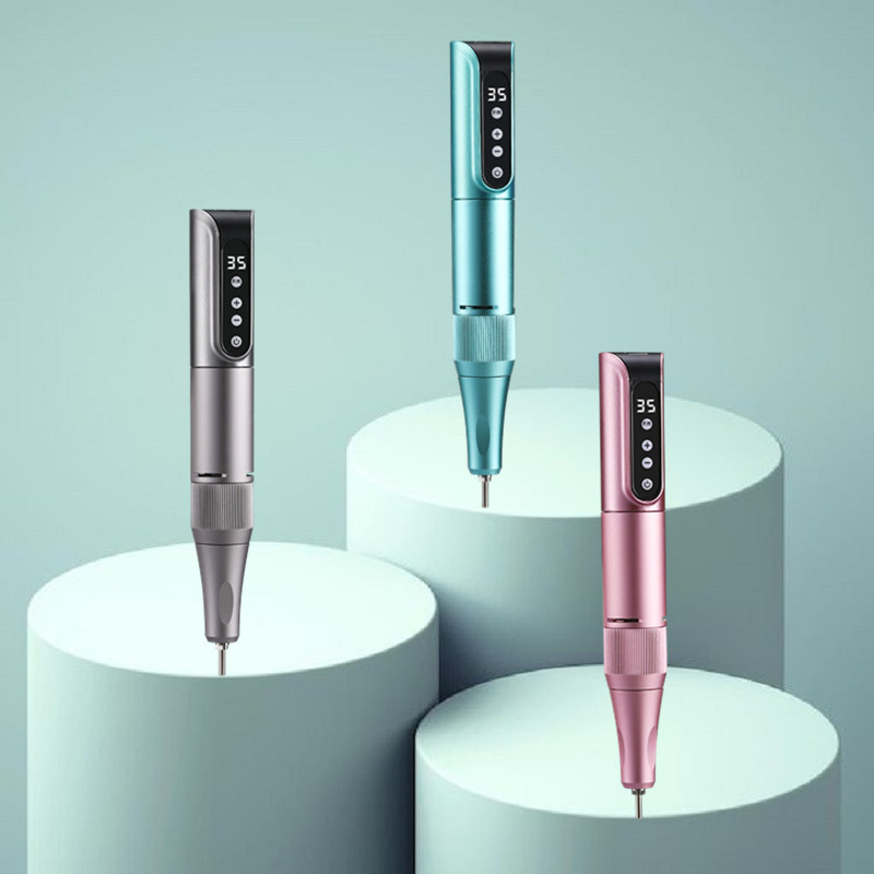 Duofu Portable Nail Polishing Pen Nail Care for Personal and Salon