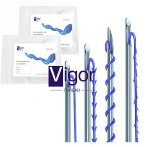 Factory Supply Vigor PDO Lifting Thread Complete Sizes Medical Beauty Consumable for Facial Reconstruction