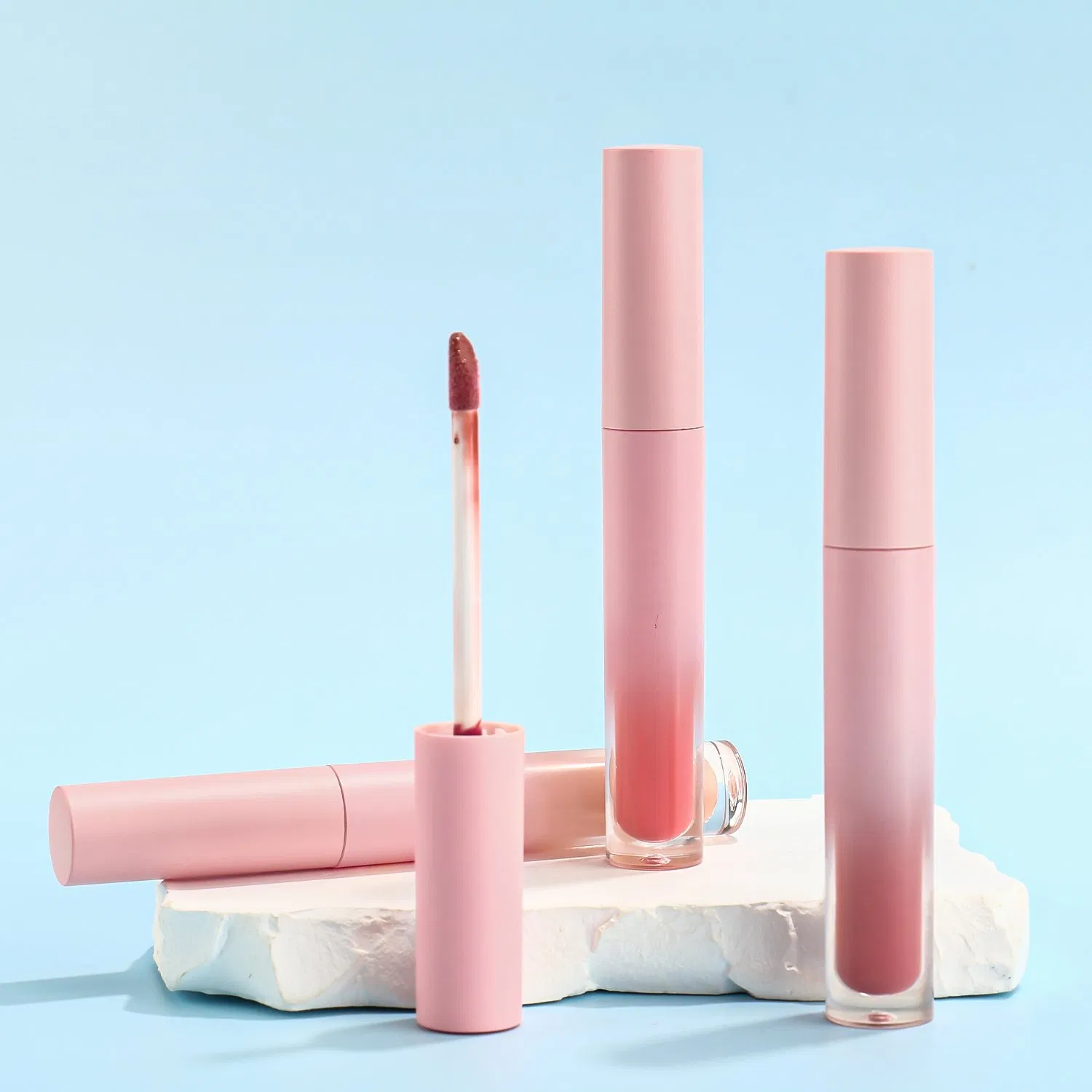 Professional Custom Makeup Matte and Shinny Lipgloss Beauty Cosmetics