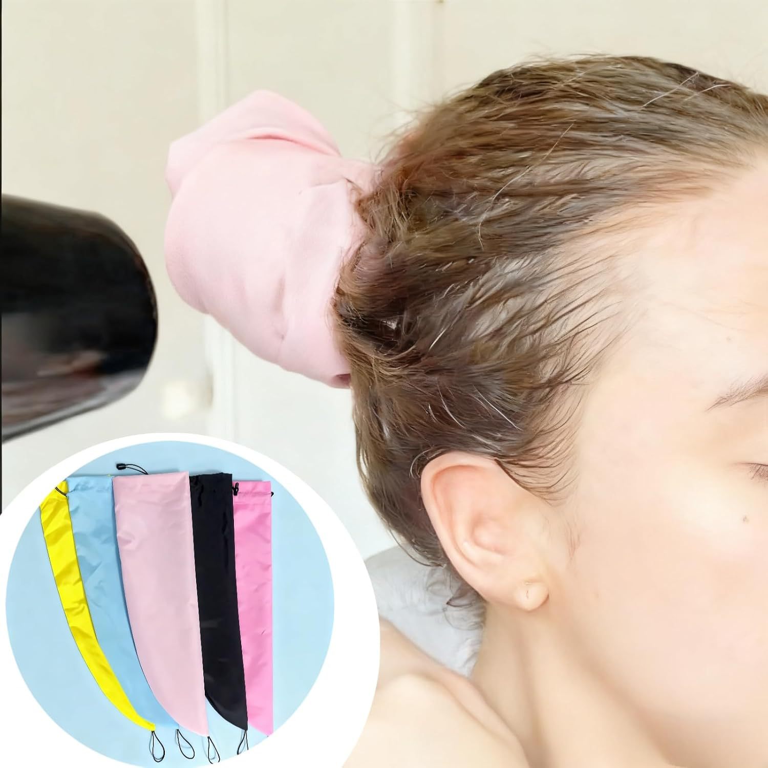 Long Hair Washing Hats Dry Hair Gym Exercise Workout Hair Wrap Waterproof Shower Hat For Hair Accessory