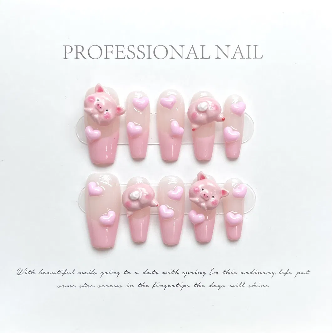 Nail Beauty Salon Manicure Patches Handmade Artificial Nail Acrylic Nail Products