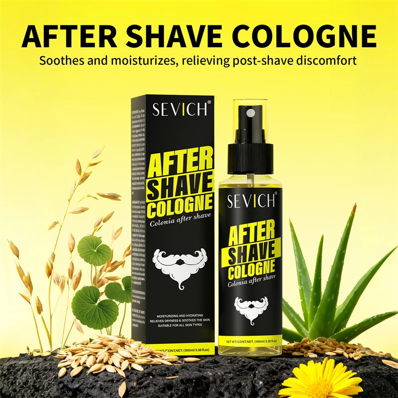 Safter Shave Cologne Men Beard Care Organic Moisturizes Smoothing Skin Barbers