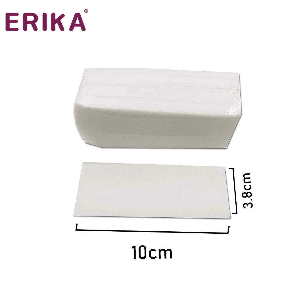 Custom Small Size Disposable Depilatory Wax Paper Strips Hair Removal Waxing Facial Strips for Eyebrows