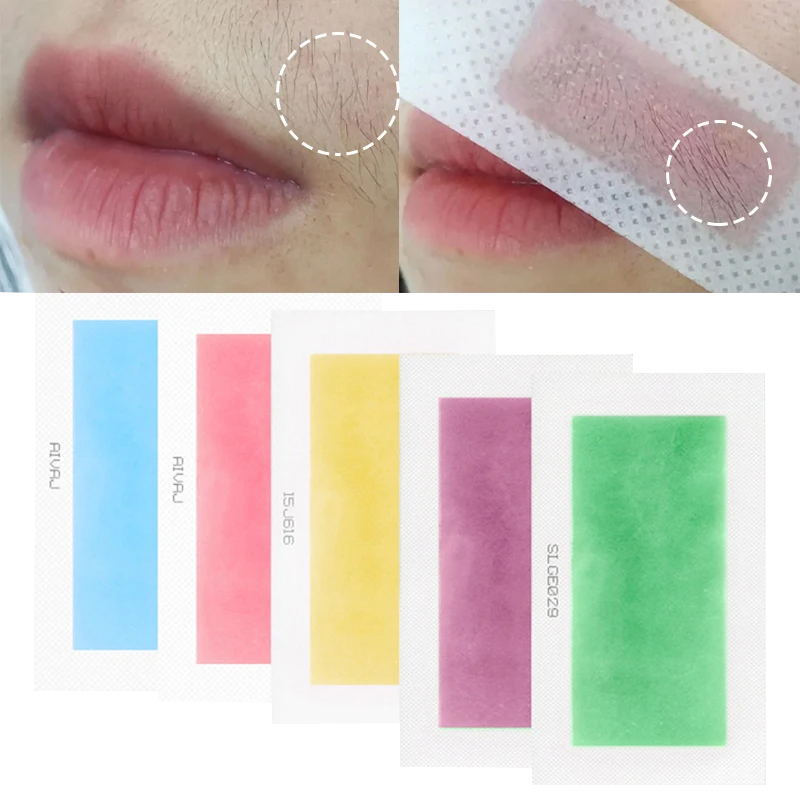 High Quality Waxing Strips Hair Removal Depilatory Waxing Strips Cold Wax Strips Product