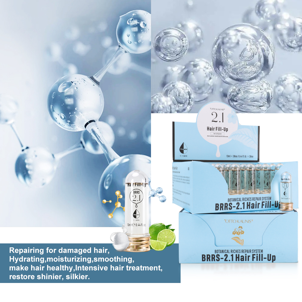 Wholesale Private Label Keratin Deep Moisturizing Hair Fill Up Repair Mask Colleagen Men Woman Hair Ampoule Filler For Hair