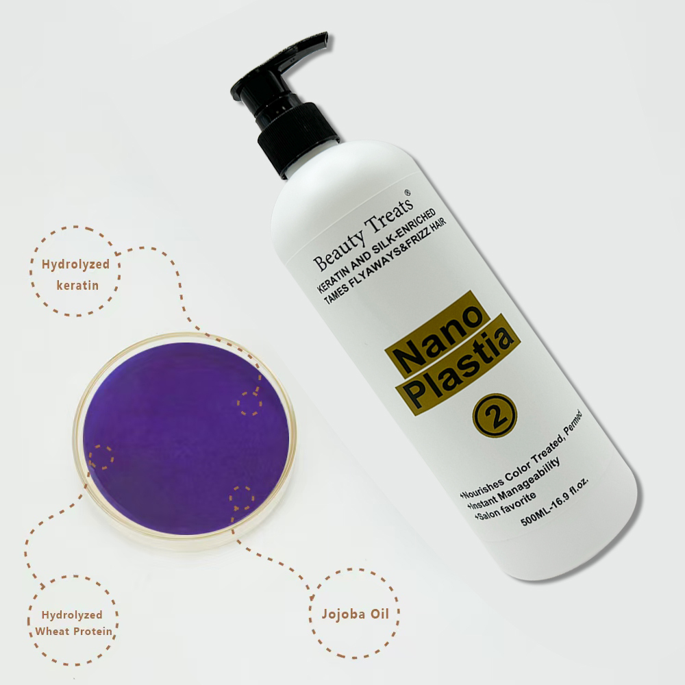 Customizable Straight Hair Repair Cream Argan Oil Vegan Herbal 100ml Amino Acids Nourishing Organic Nanoplastia Hair Treatment